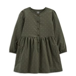 Child of mine Green Long Sleeve Dress 2 year girl